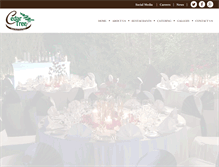 Tablet Screenshot of cedartreehospitality.com